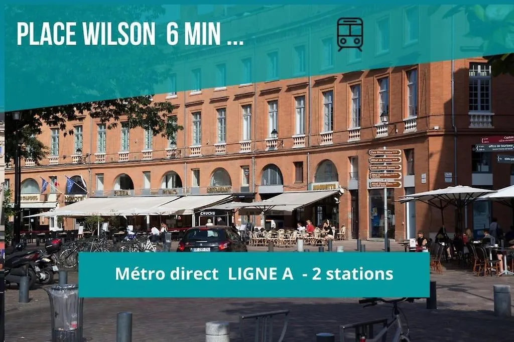 L'Alto - Toulousecozyflat - Centre- Parking - Metro Apartment Toulouse